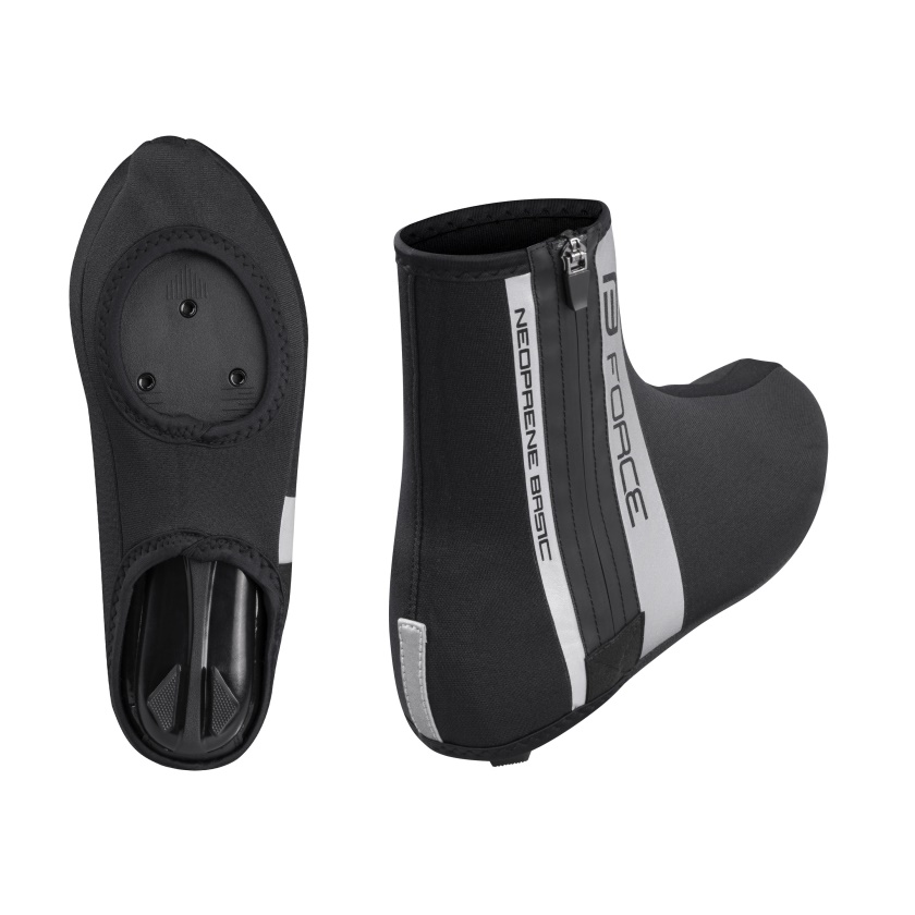 FORCE - návleky na tretry Neoprene Basic ROAD, černé