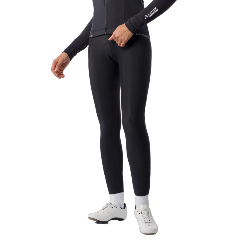CASTELLI - dámské kalhoty s laclem Espresso 2 černá