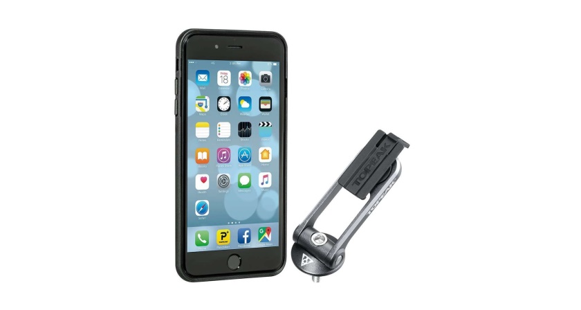 TOPEAK obal RIDECASE pro iPhone 6 Plus, 6s Plus, 7 Plus, 8 Plus černá